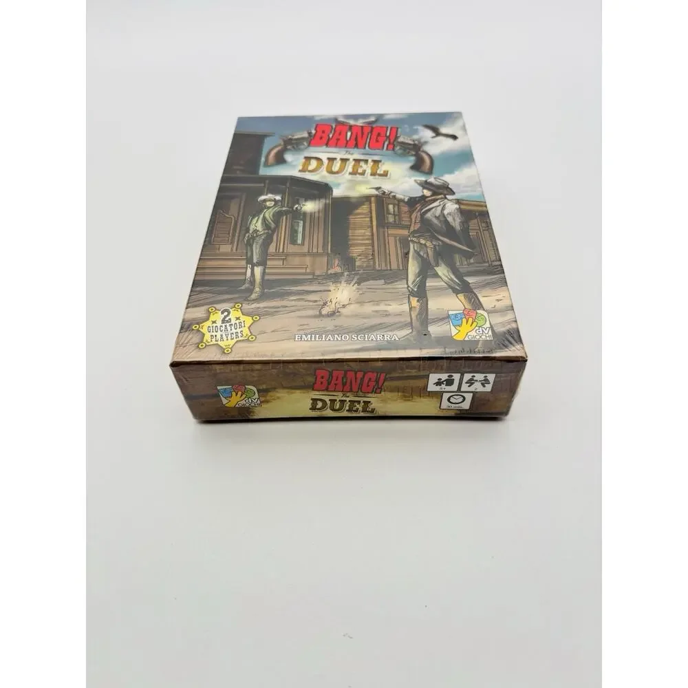 BANG! The Duel by DV Games 2 Players Card Game New Sealed